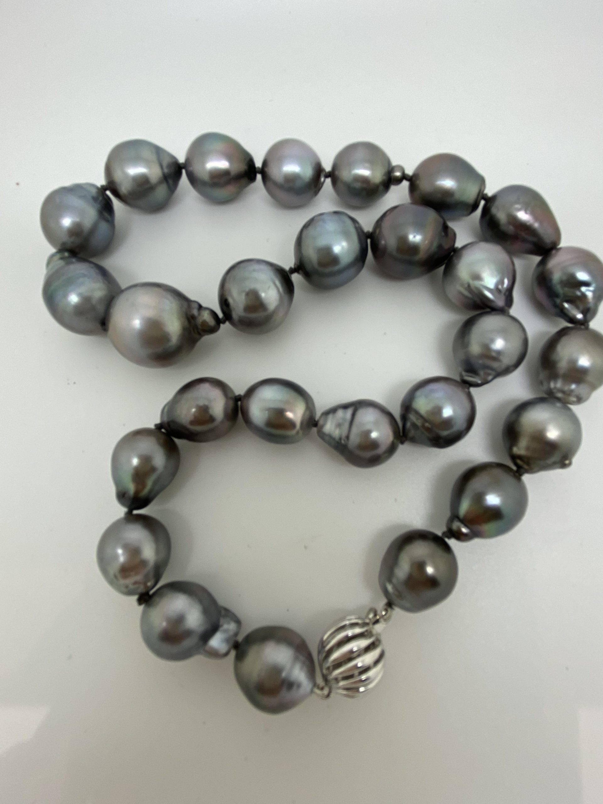 Sea, Black Pearl Necklace – TheJanis